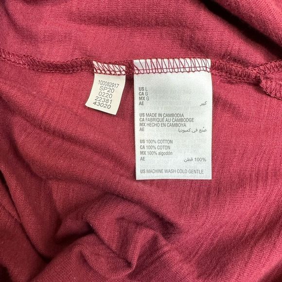 TASSO ELBA
Anchor Plum Textured Short Sleeve Button Down - Picture 6 of 6